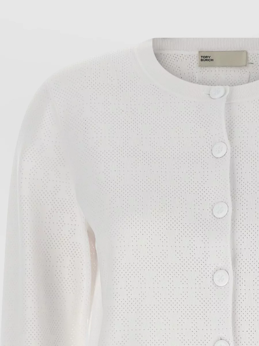 Tory Burch Pointelle Cardigan