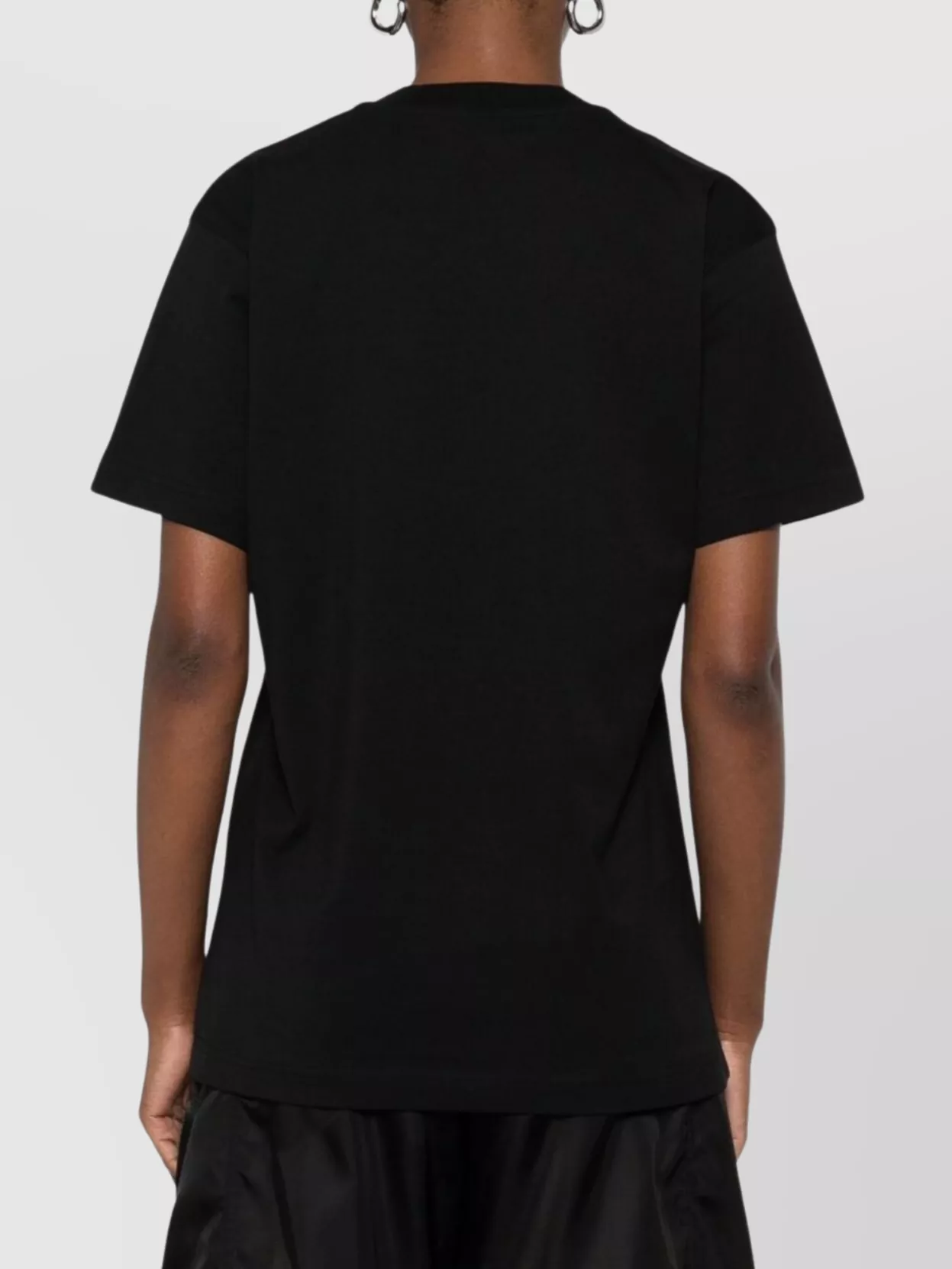 Moschino Cotton Embroidered Logo Short-Sleeve T-Shirt