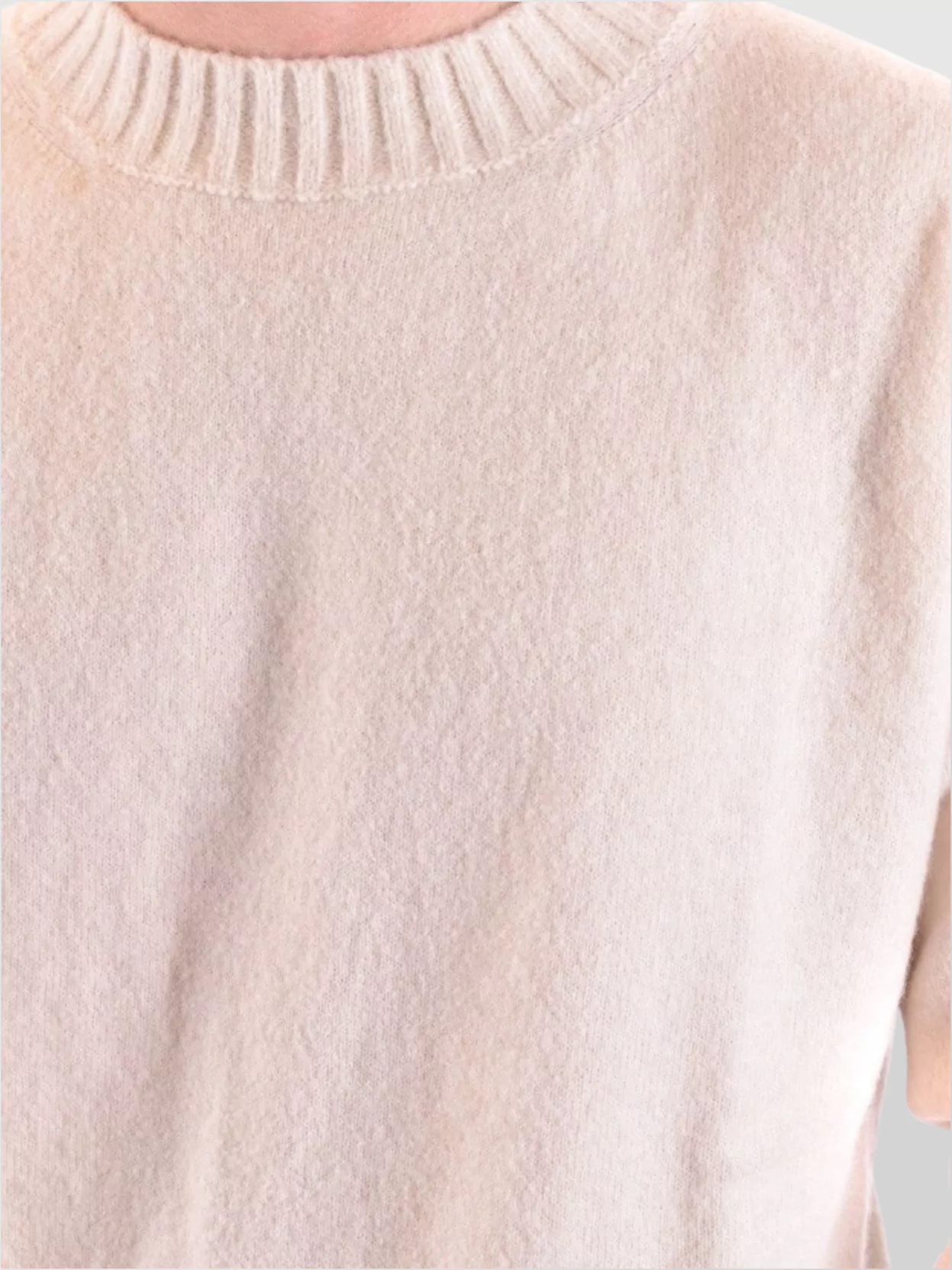 Laneus Knitwear With Long Sleeves And Ribbed Finish