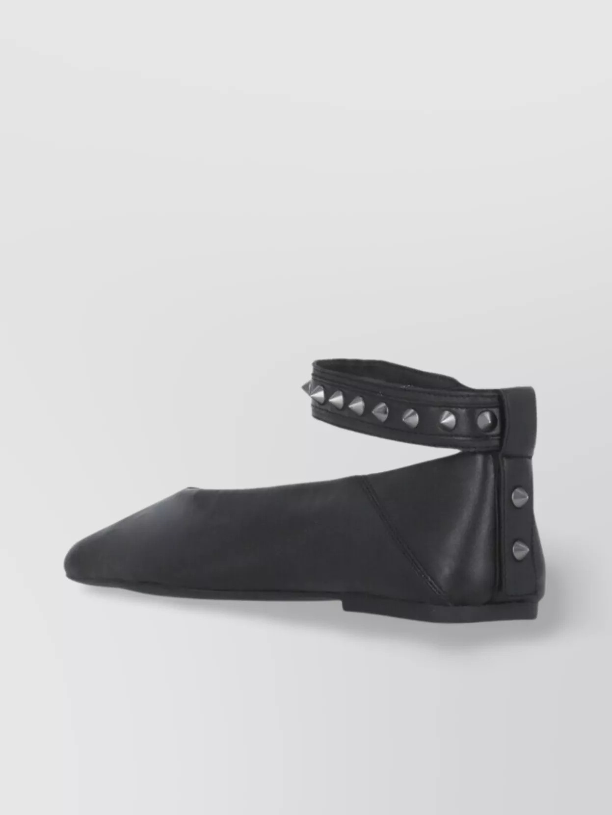 Ash Lace-Up Stud Ankle Strap Shoes