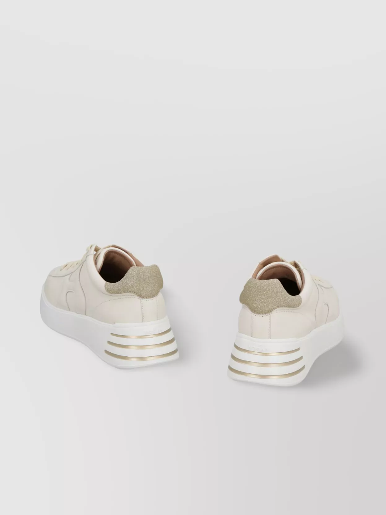 Hogan Rebel Platform Sole Low-Top Sneakers