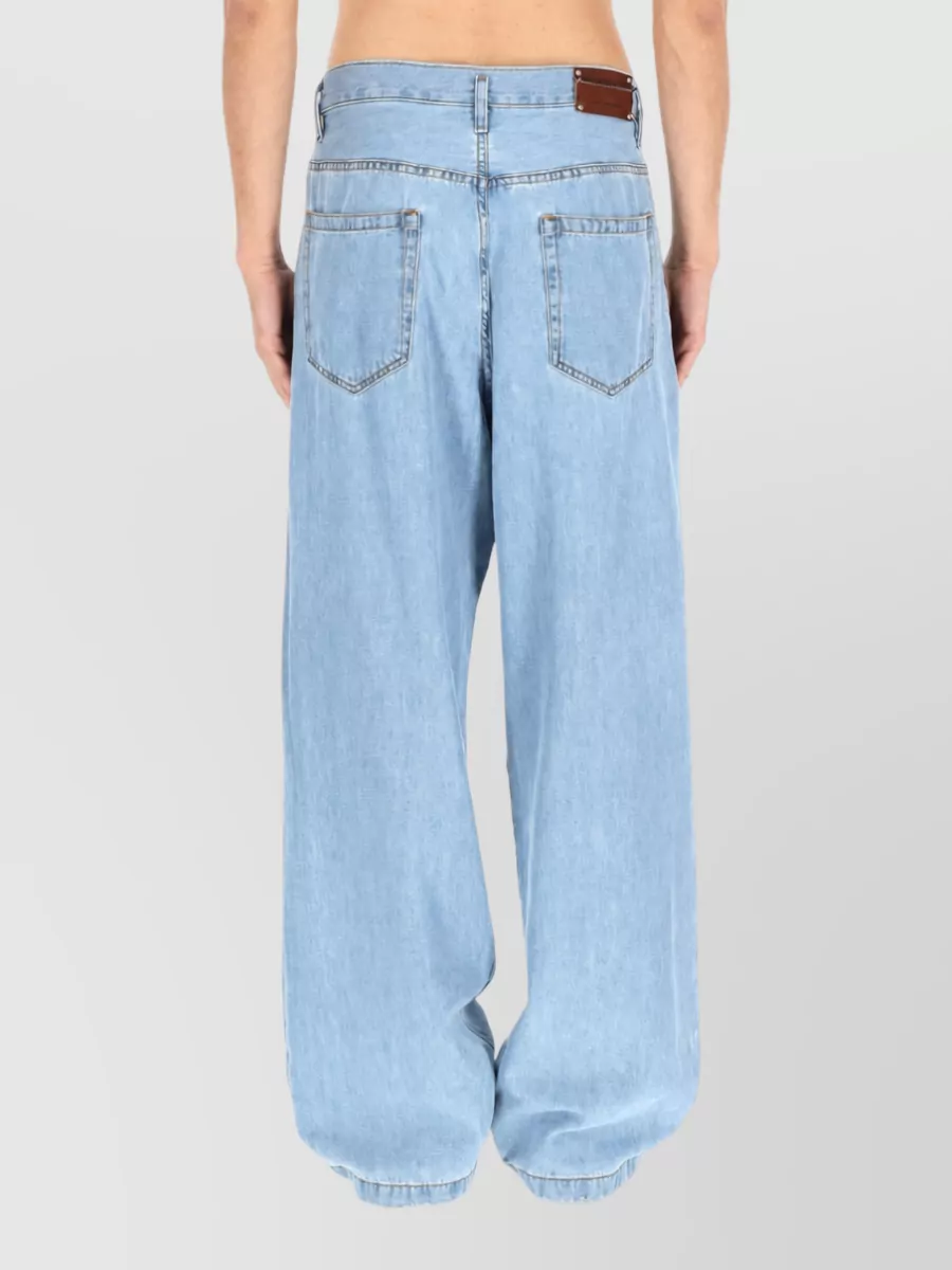 Dries Van Noten Denim Straight-Leg Jeans