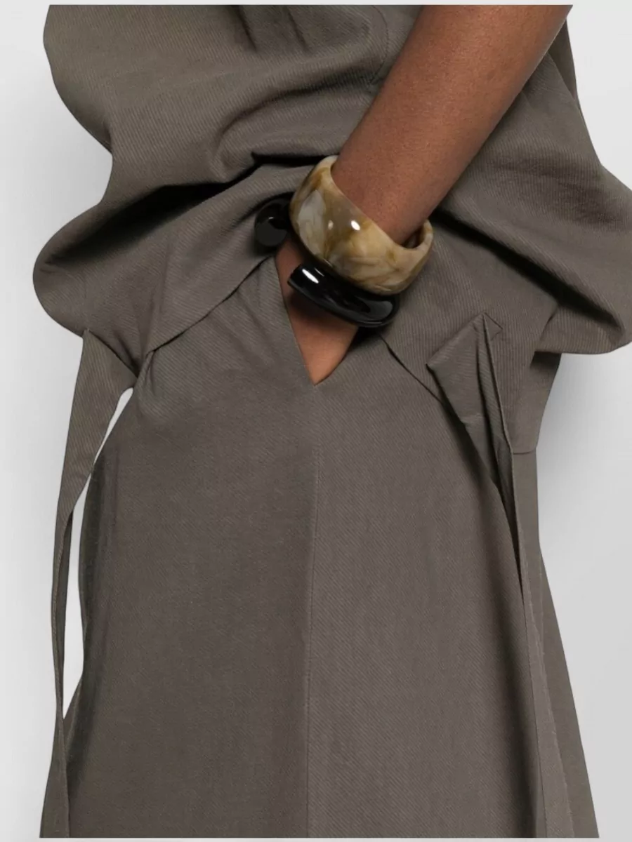 Uma Wang Pleated Wide-Leg Trousers