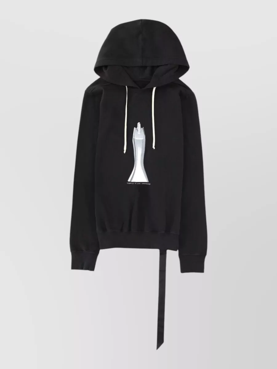 Rick Owens Drkshdw Oversized hooded jacket