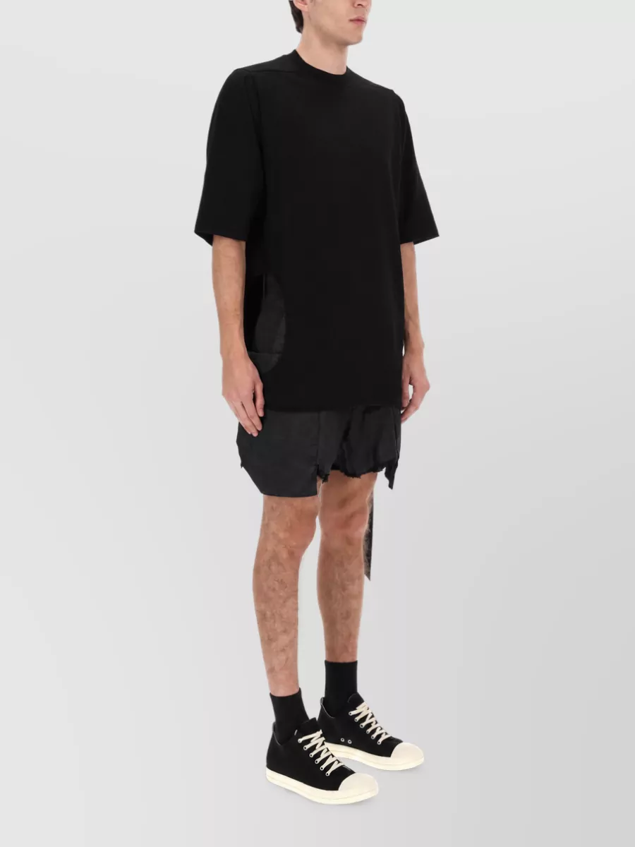 Rick Owens Drkshdw Subhuman Jumbo Loose Fit Short Sleeve Shirt