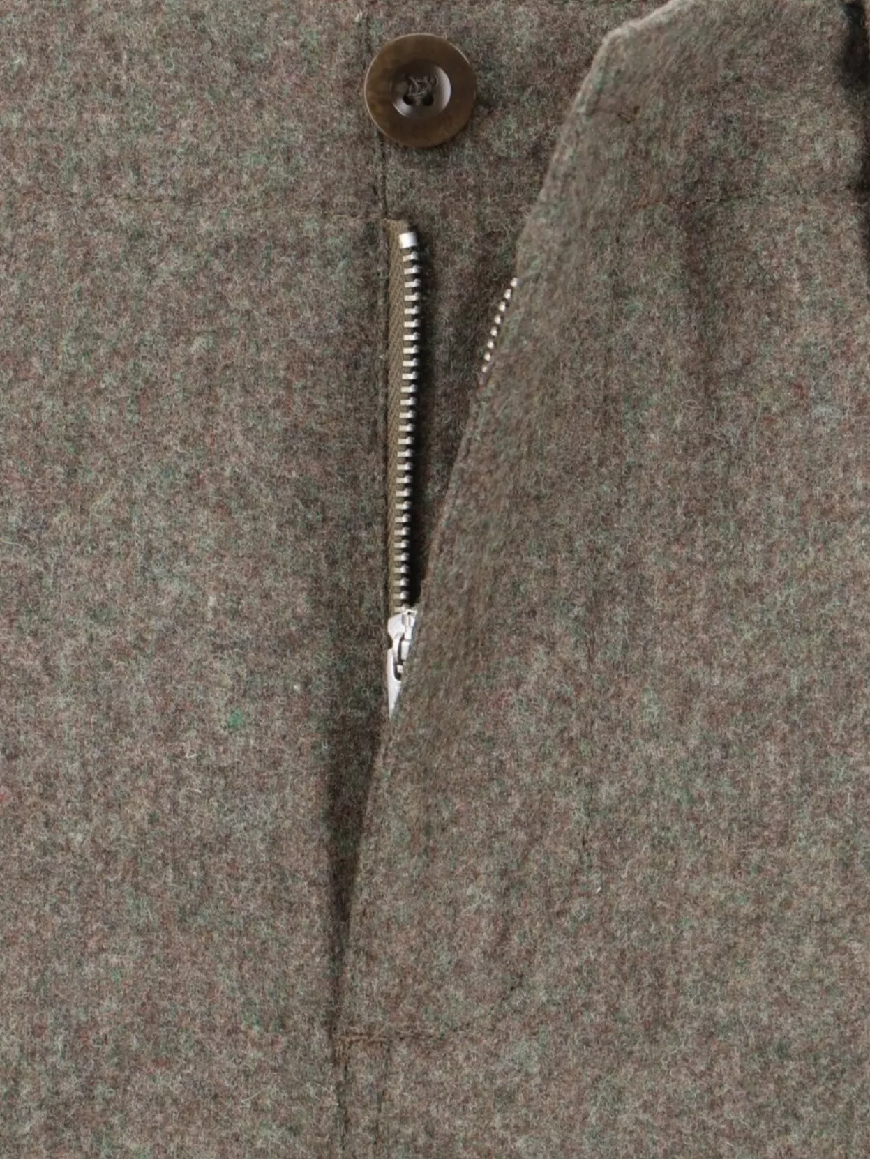 Ten C Straight Trousers With Belt Loops And Pockets