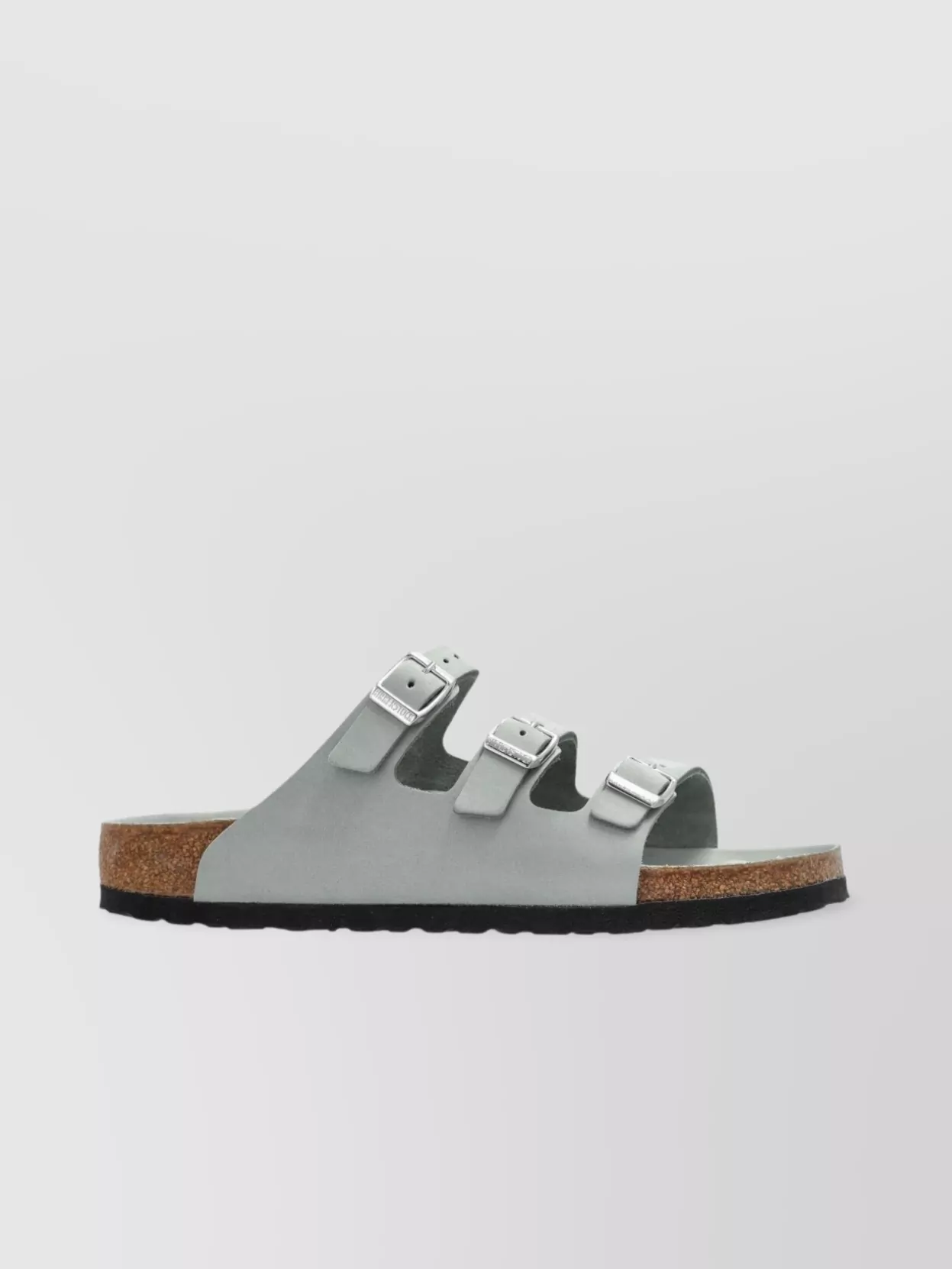 Birkenstock Triple Buckle Round Toe Flat Sandals