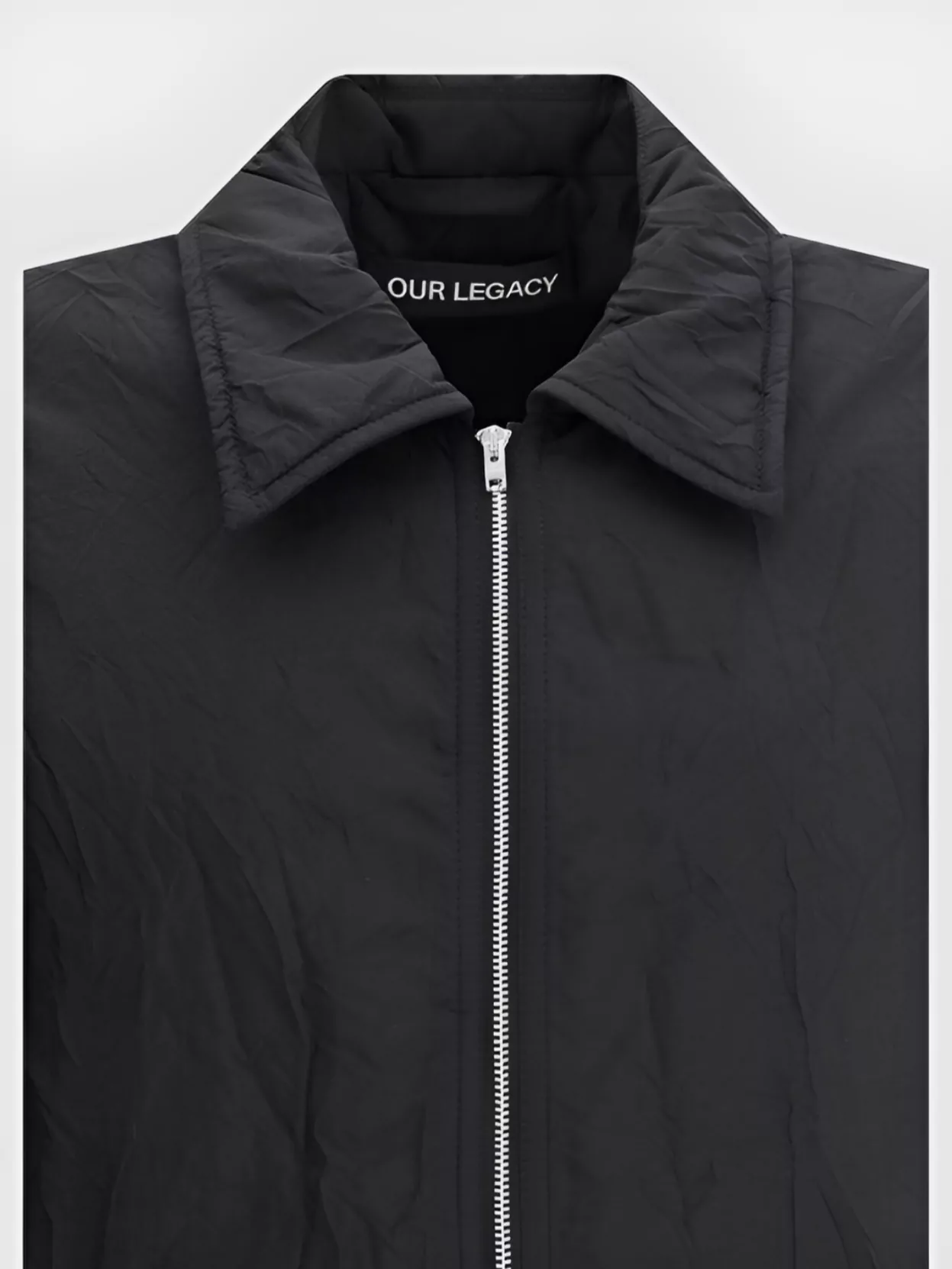 Our Legacy Quilted Jacket Crushed Texture