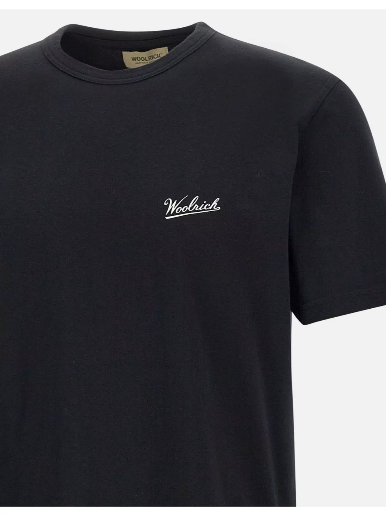Woolrich Organic Cotton Crew Neck T-Shirt