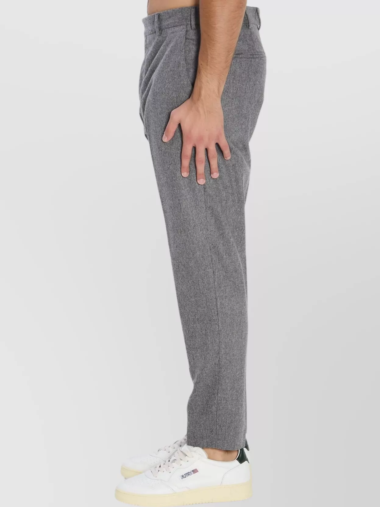 Pt Torino Slim Fit Stretch Trousers