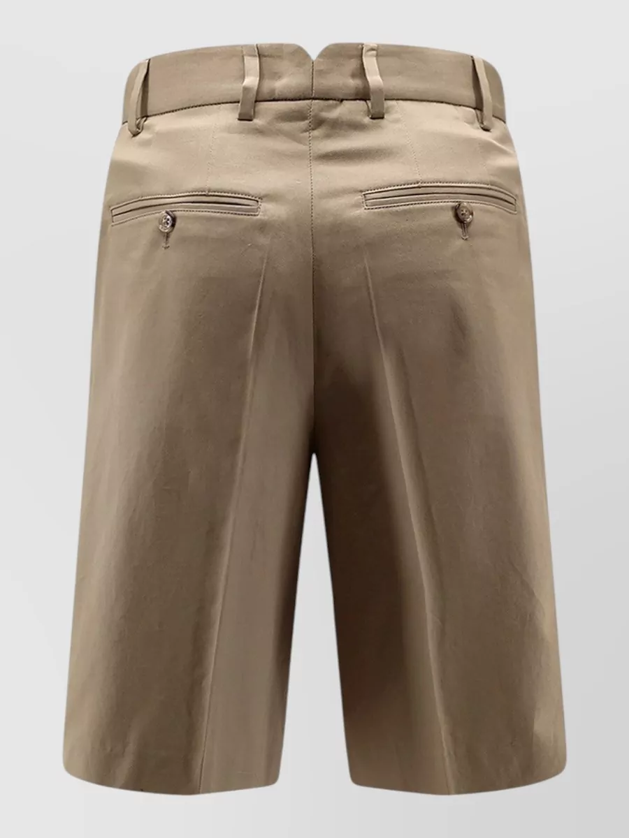 Ami Paris Virgin Wool Tailored Shorts