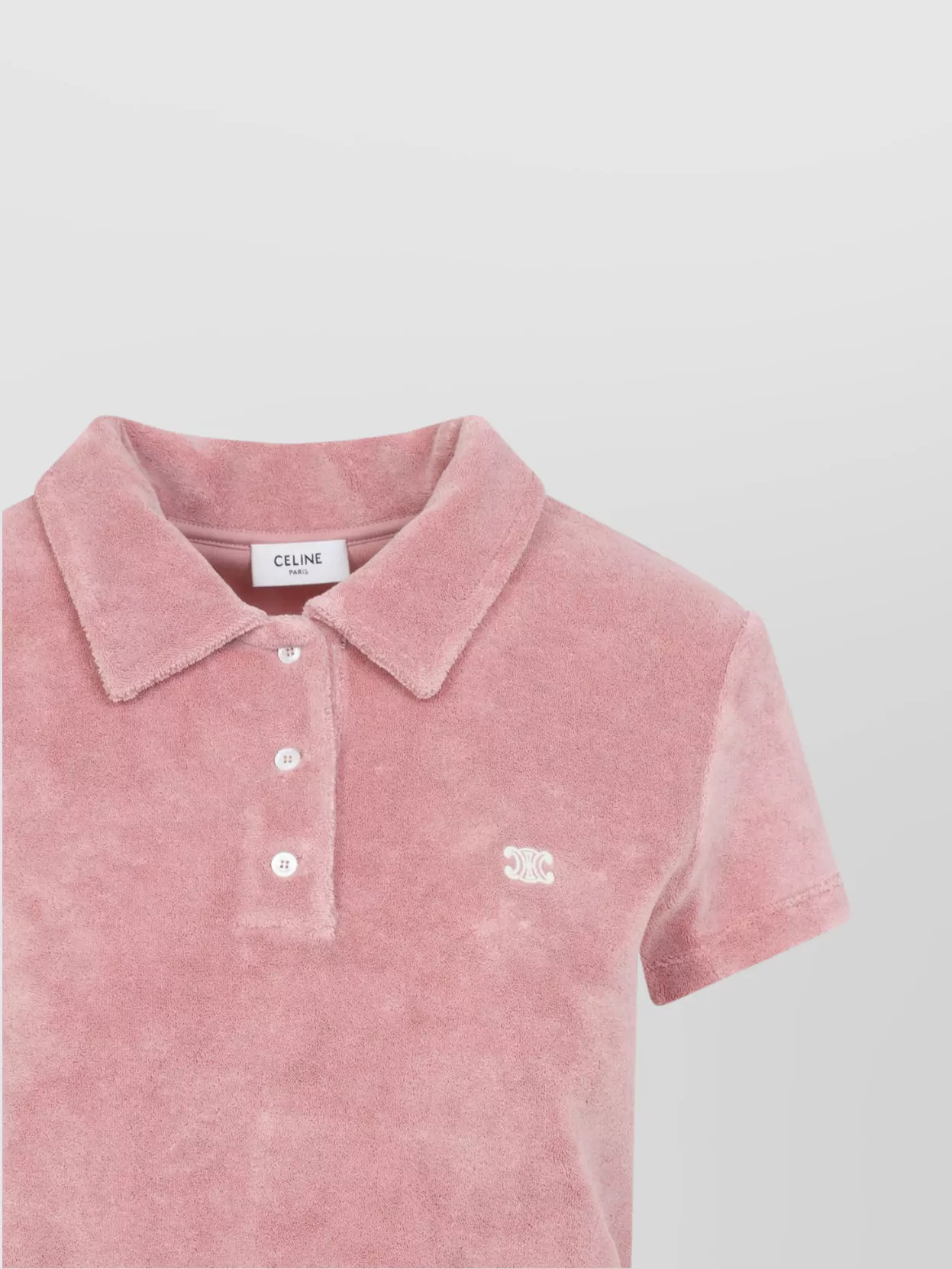 Celine Short Sleeve Collared Polo Shirt Design