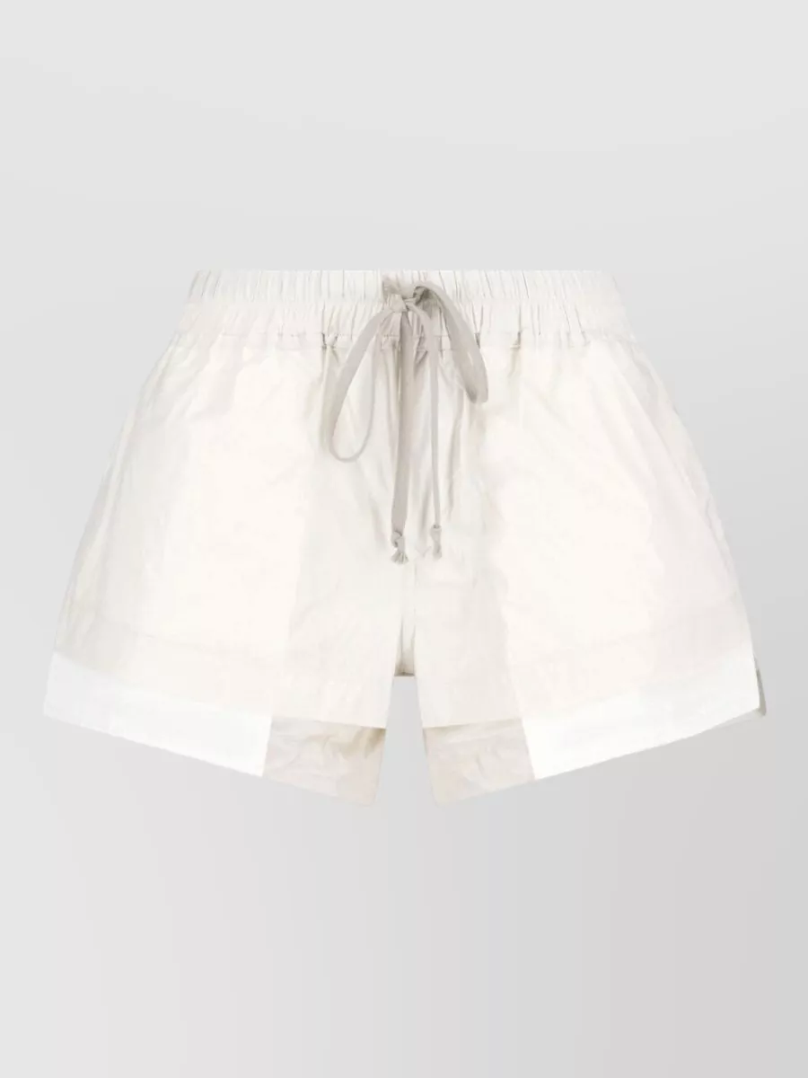 Rick Owens Drkshdw nylon mid-rise shorts