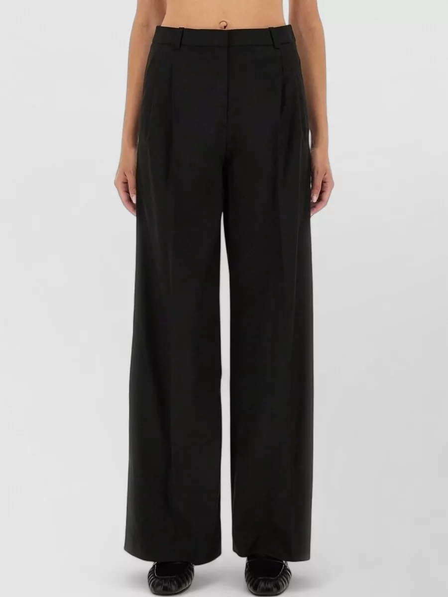 The Garment high-rise wide-leg trousers