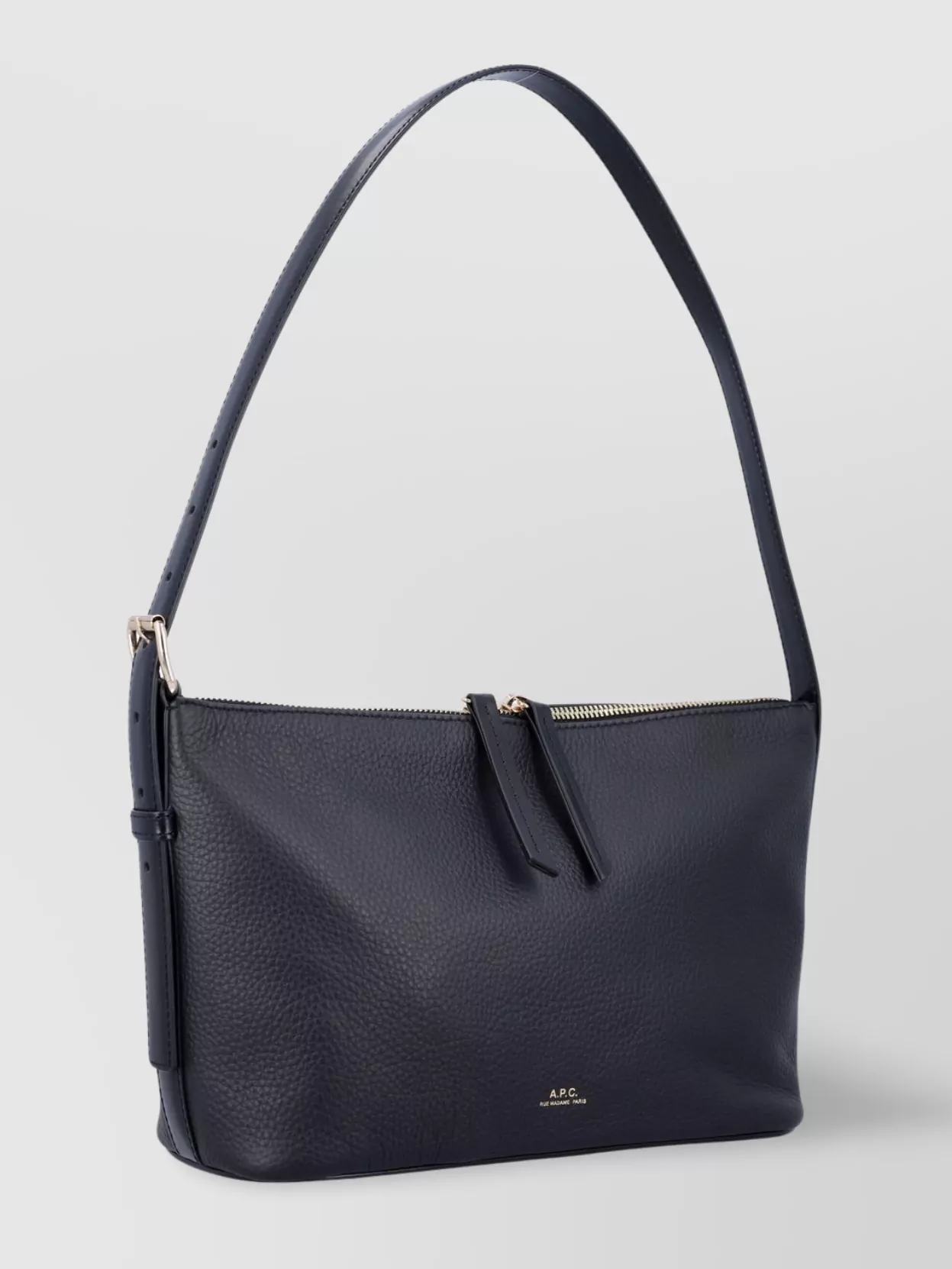 A.p.c. Vera Grained Leather Shoulder Bag