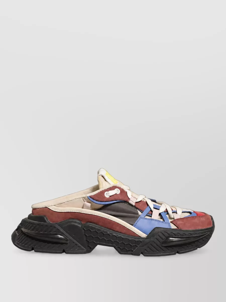 Dolce&Gabbana Leather Panelled Sneakers
