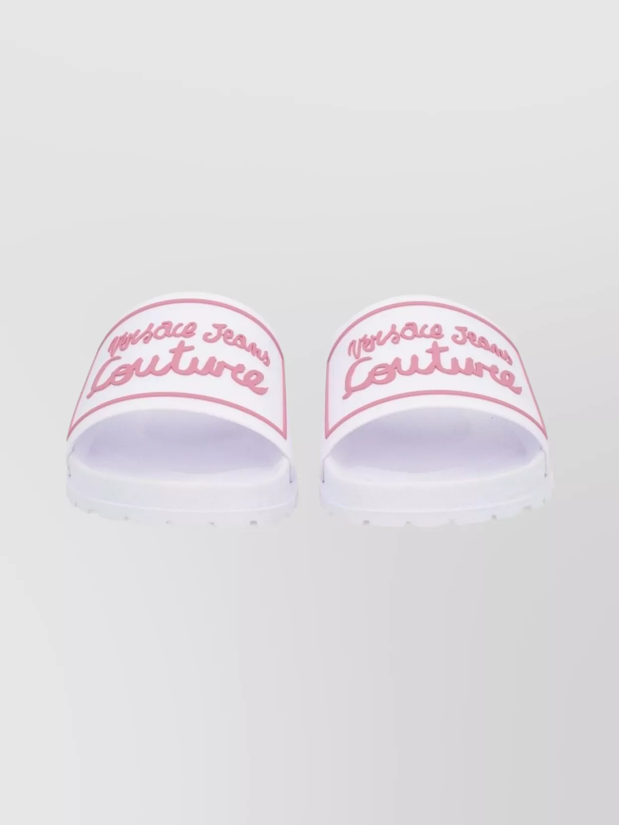Versace Jeans Couture Flat Open Toe Sandals Shelly Bottom