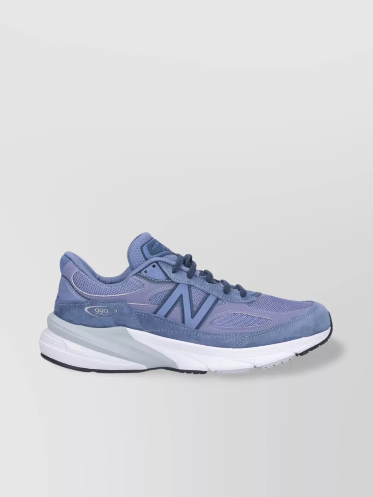 New Balance Low Top Sneakers With Mesh Panels And Rubber Outsole In Purple