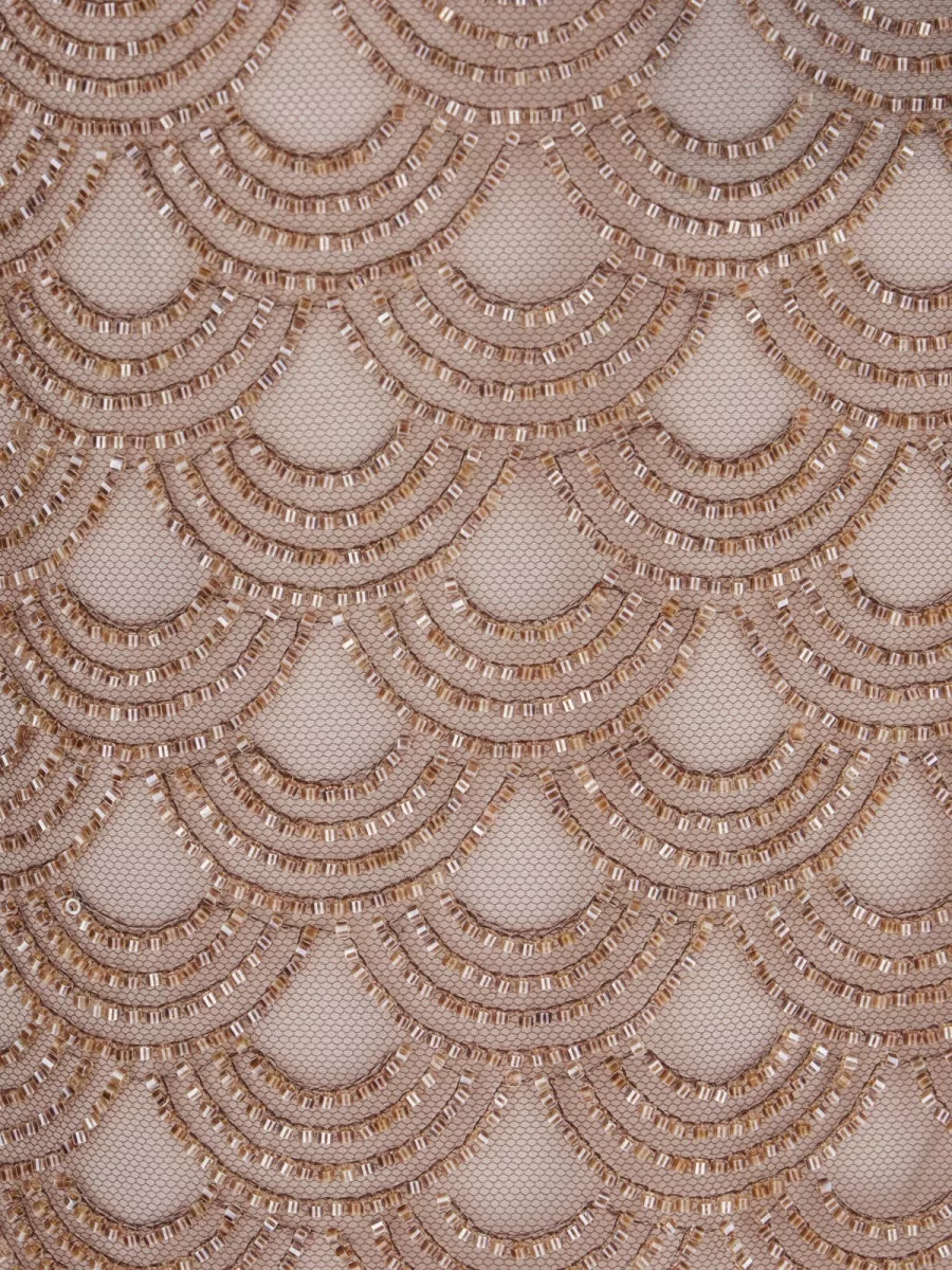 Rotate Embellished Fitted Skirt