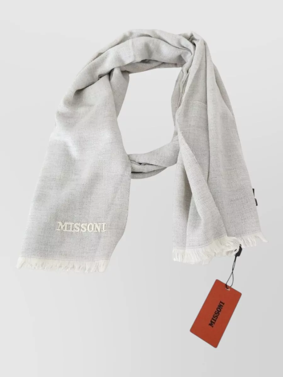 Missoni Wool Knit Scarf