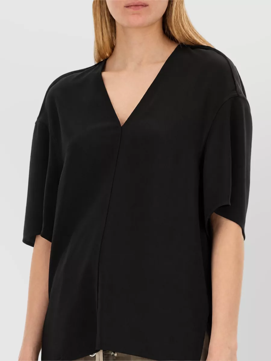 Rick Owens V-Neck Blouse