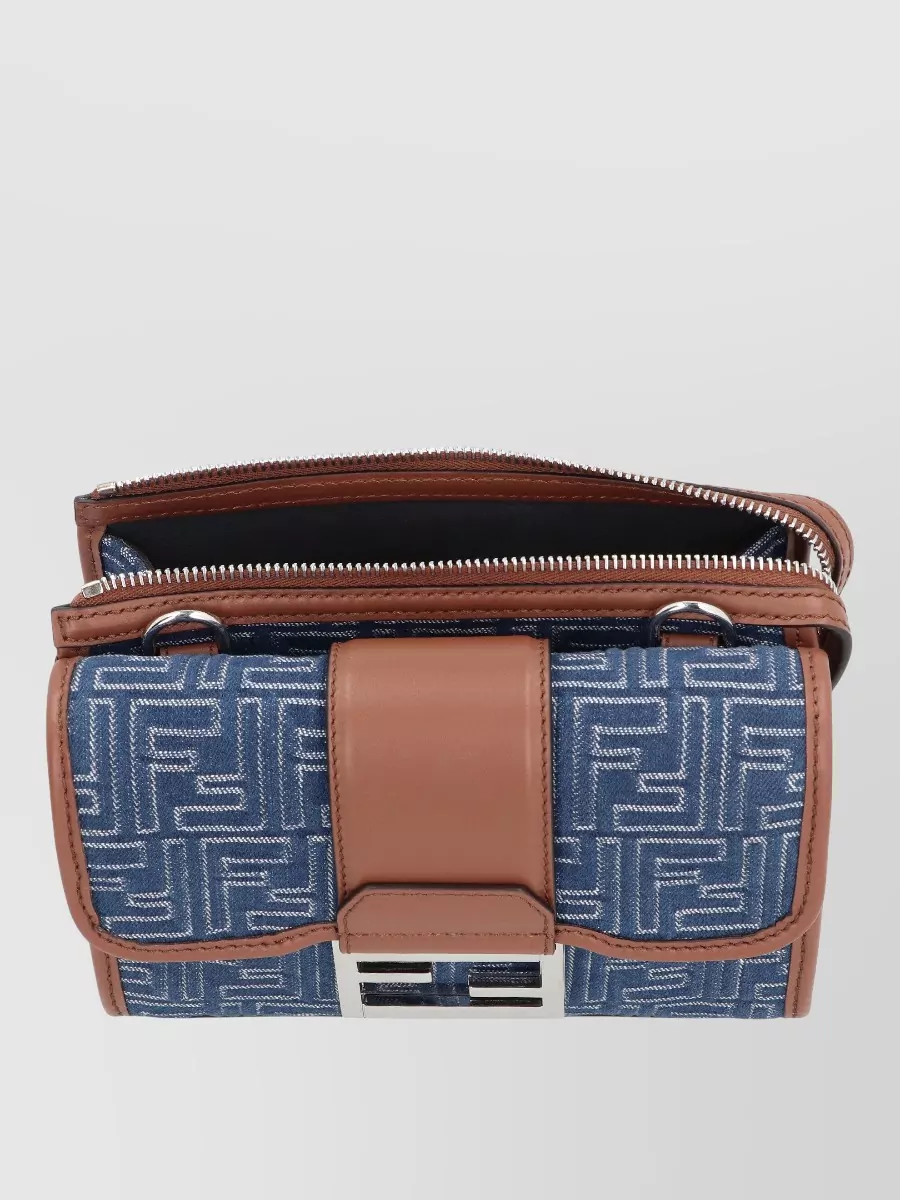 Fendi Leather Clutch Bag