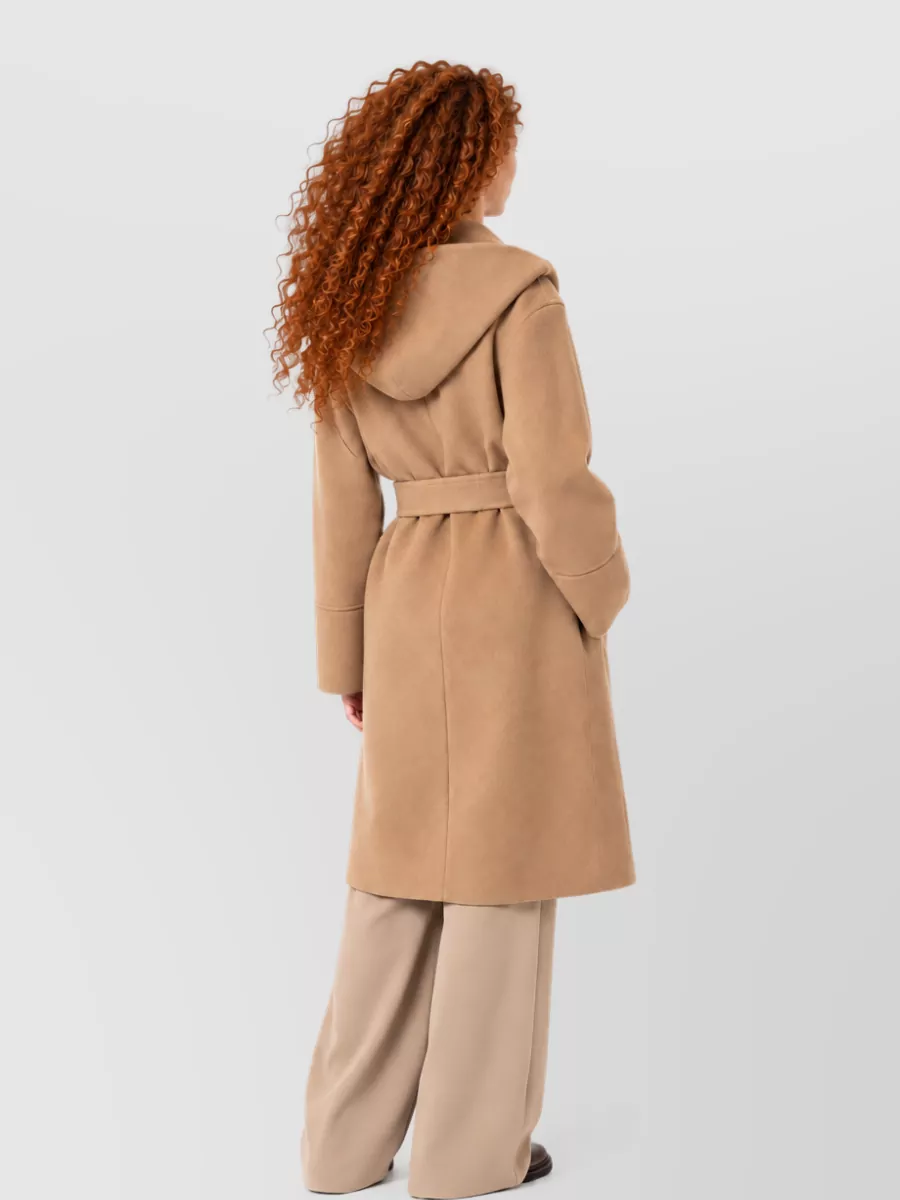S Max Mara Cashmere Virgin Wool Fitted Jacket