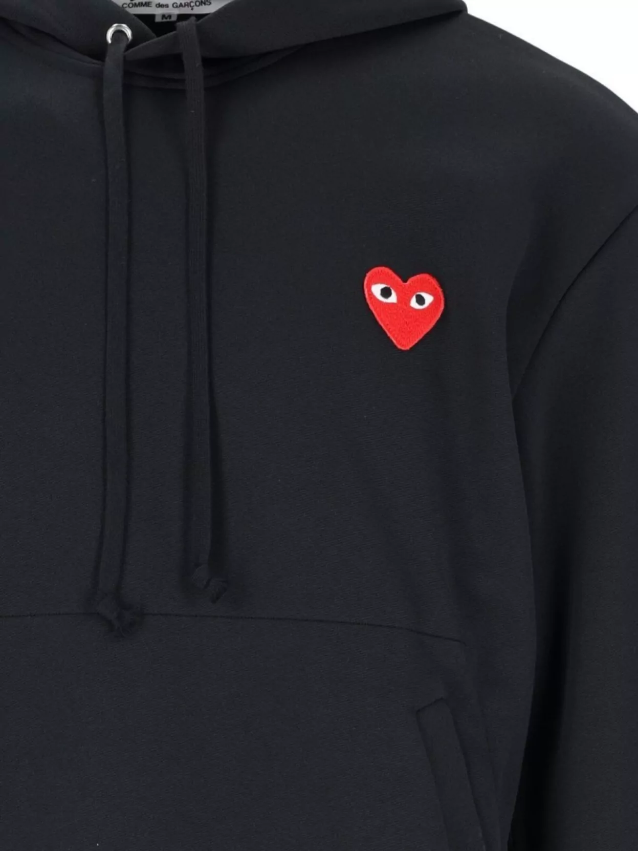 Comme Des Garçons Play Sweatshirt Hooded Kangaroo Pocket