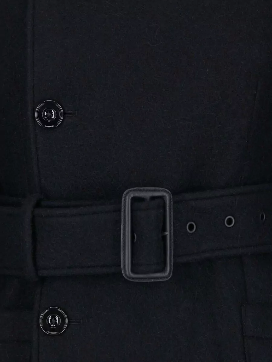 Lemaire Wool Alpaca Trench Coat