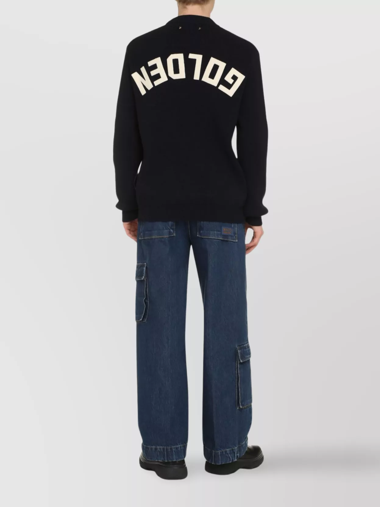 Golden Goose Davis Cotton Crew-Neck Sweater