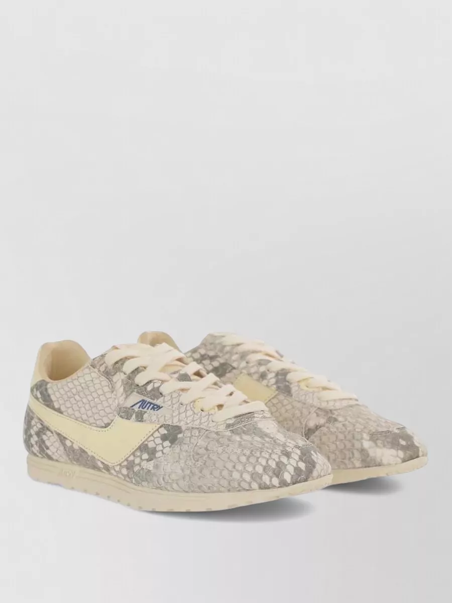 Autry leather low-top sneakers