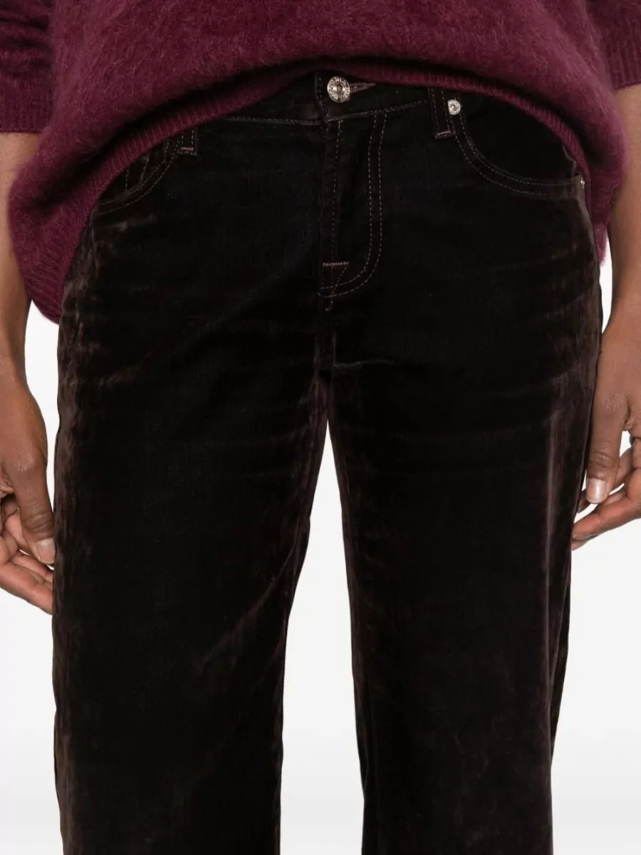 7 For All Mankind Straight-Leg Denim Jeans
