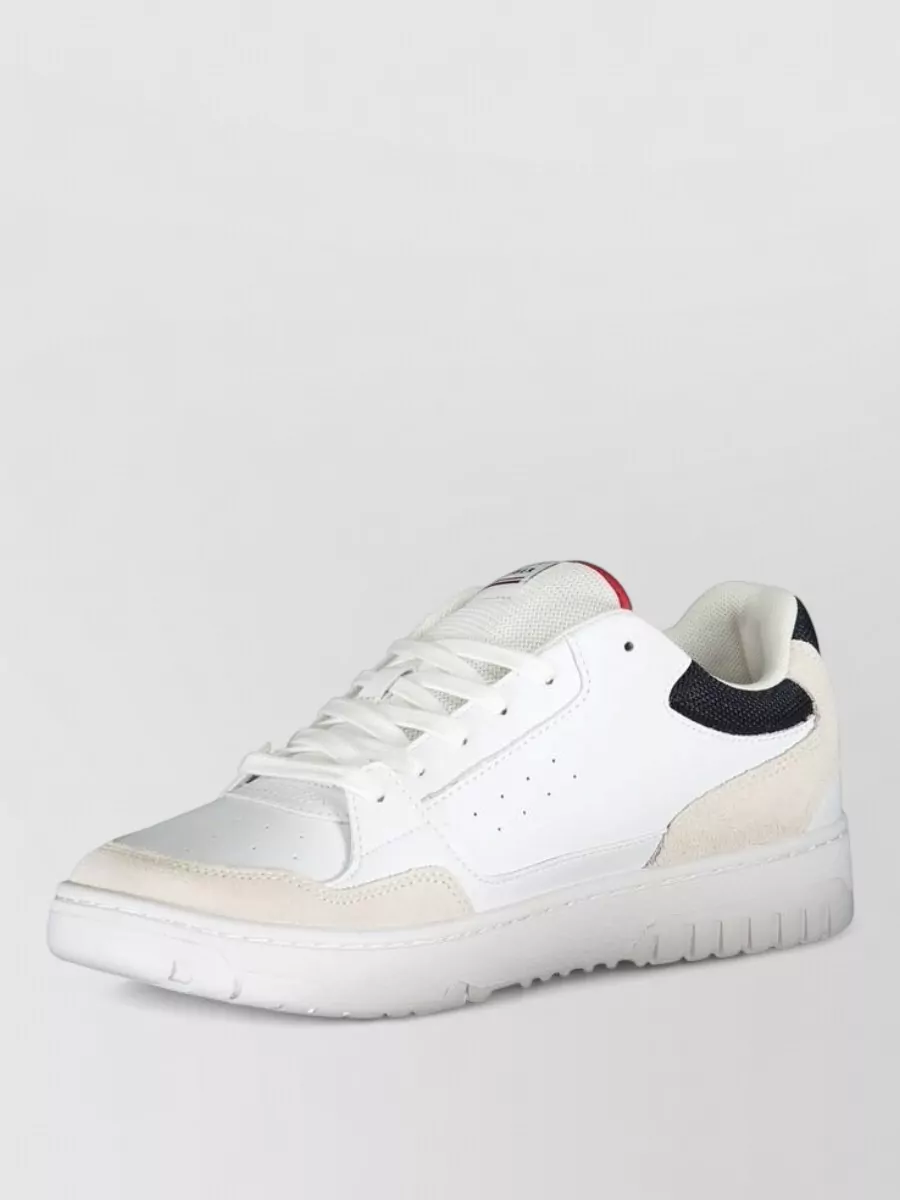 Tommy Hilfiger Leather Low-Top Sneakers