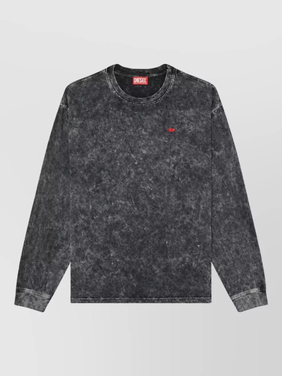 Diesel cotton relaxed-fit long-sleeve t-shirt