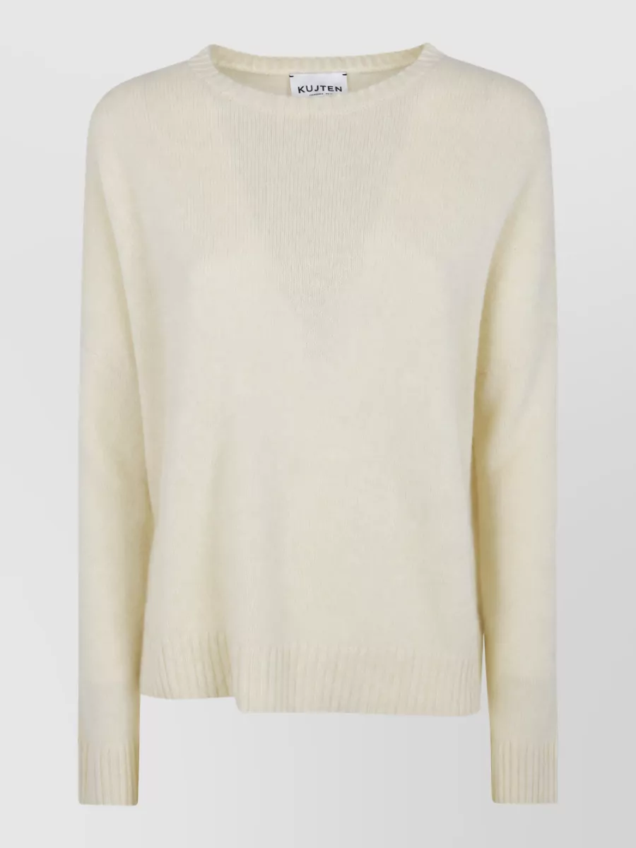 Kujten cashmere round neck sweatshirt