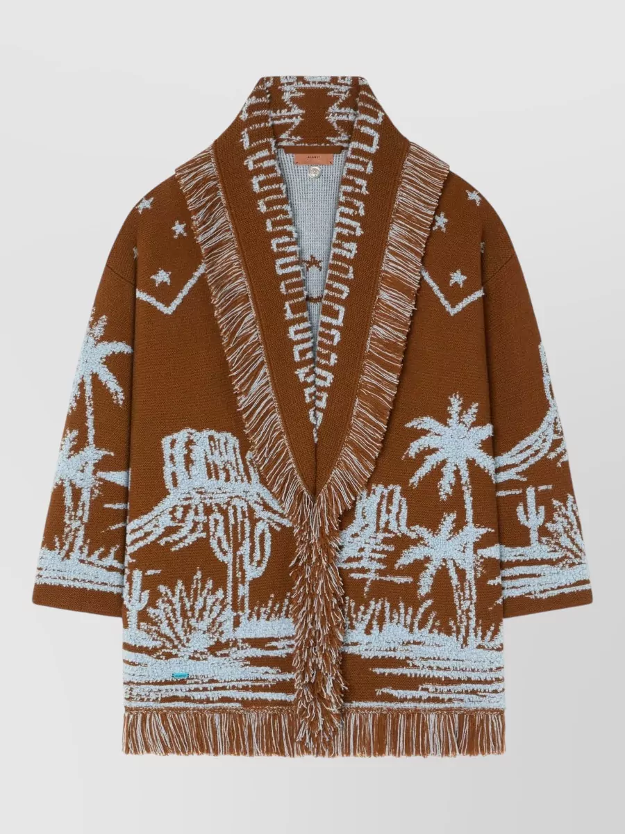 Alanui cashmere fitted cardigan