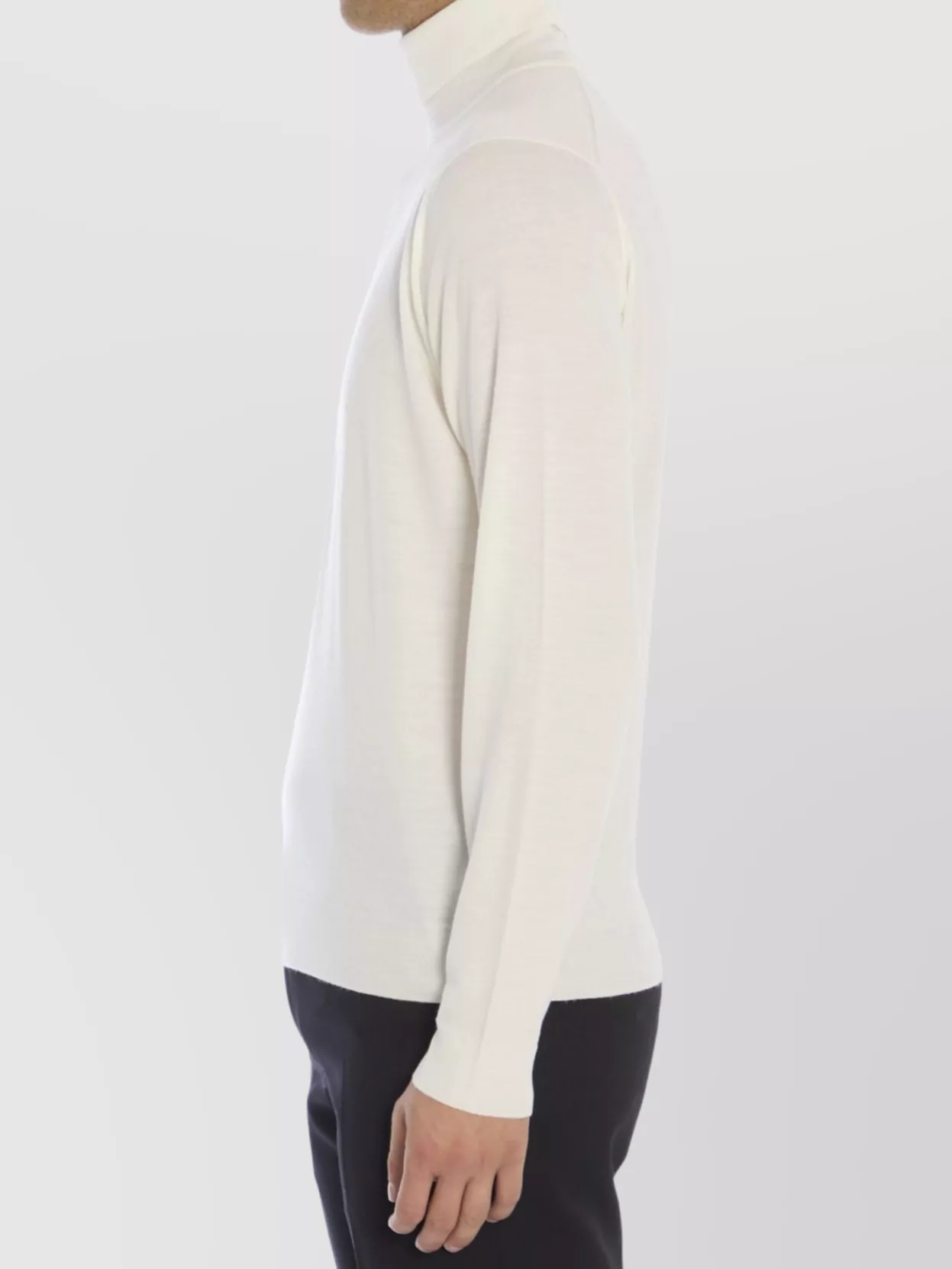 John Smedley Regular Fit Turtleneck Pullover In Merino Wool