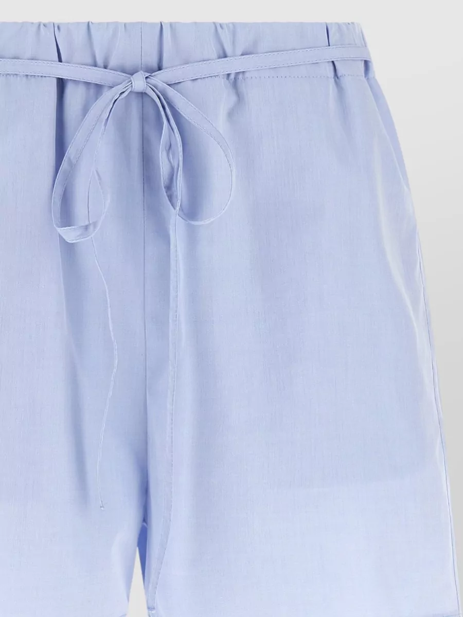 Loulou Studio Cotton Knee-Length Shorts