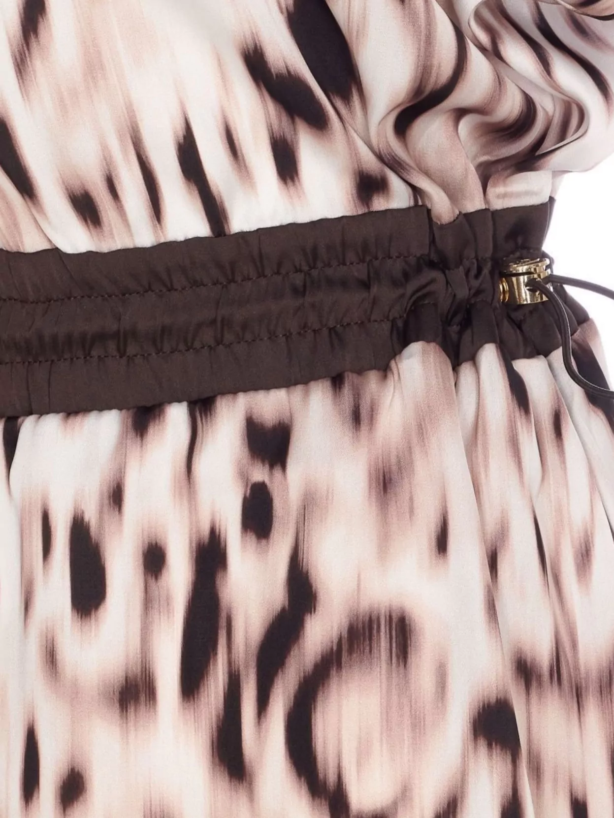Liu •jo Animal Print V-neck Mini Dress