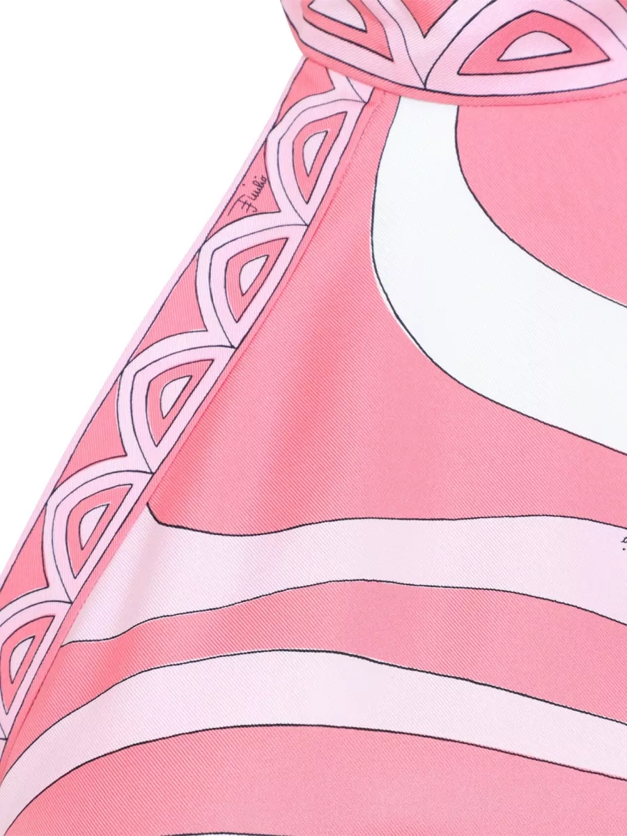 Pucci Silk Halterneck Sleeveless Top