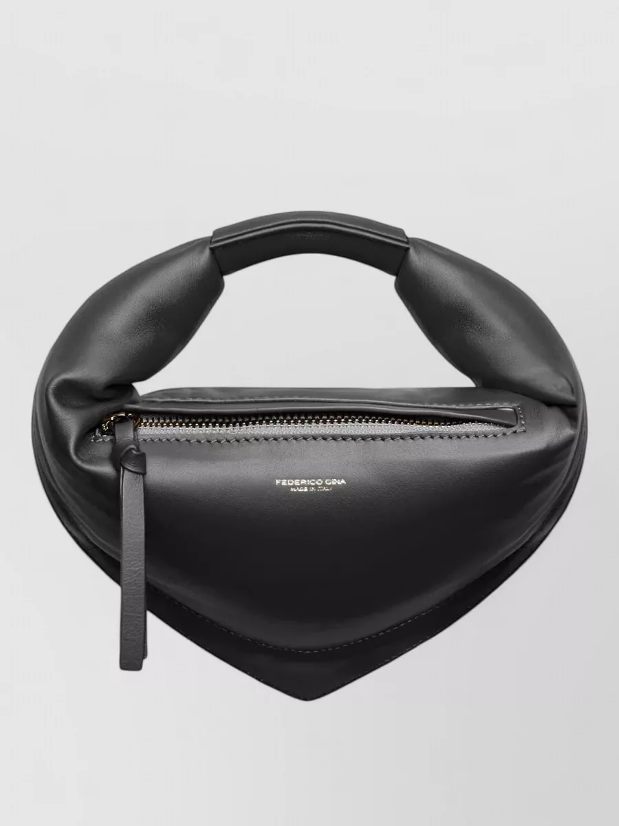 Federico Cina Lamb Leather Mini Bag