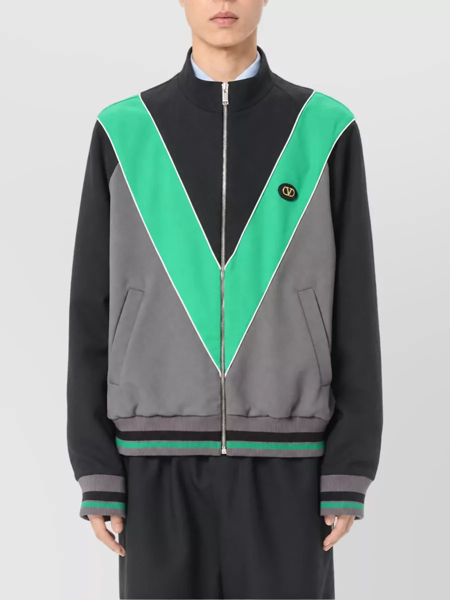 Valentino Cotton Bomber Jacket