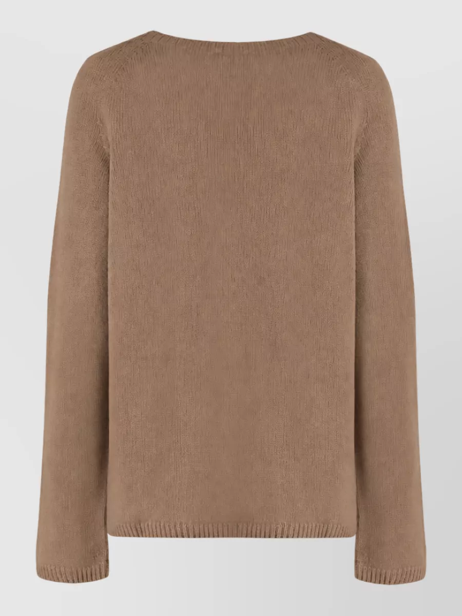 S Max Mara Cashmere Wool Crew Neck Jumper