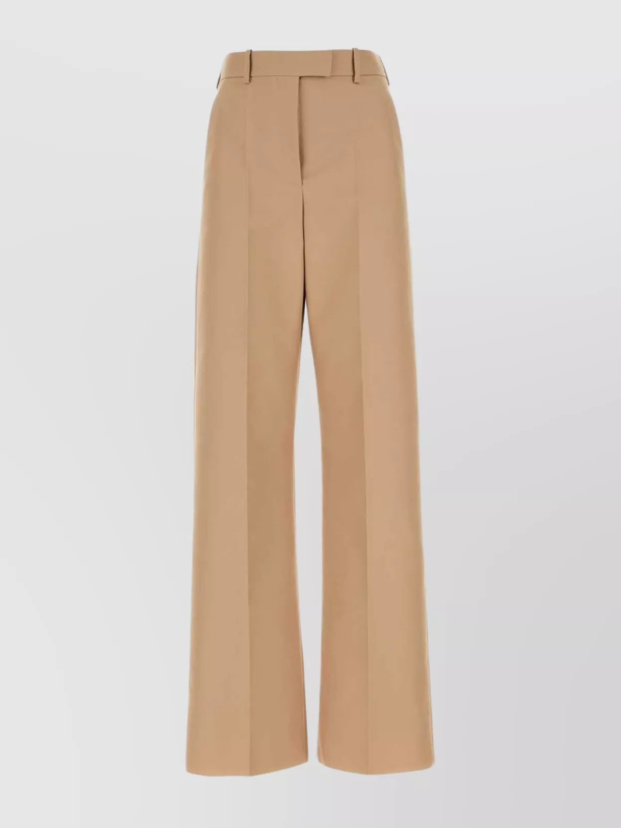 VALENTINO FLOWING LEG TROUSERS WITH WAISTBAND AND REAR POCKETS