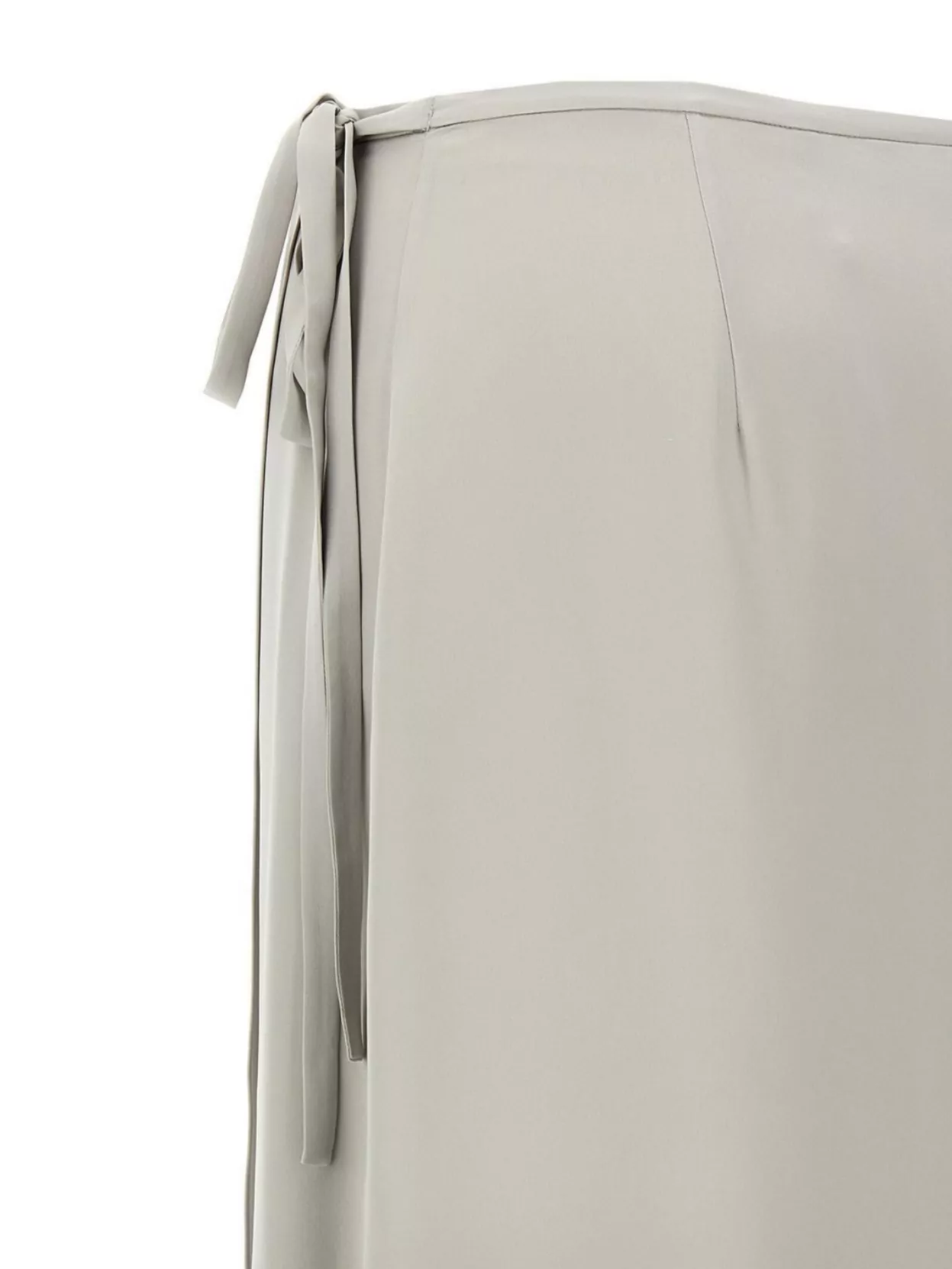 Theory 'tie Wrap' High Waist Midi Skirt
