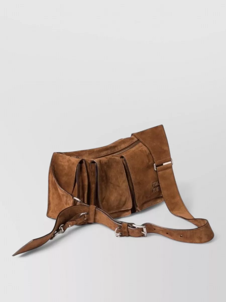 Miu Miu Na Na Calf Leather Shoulder Bag