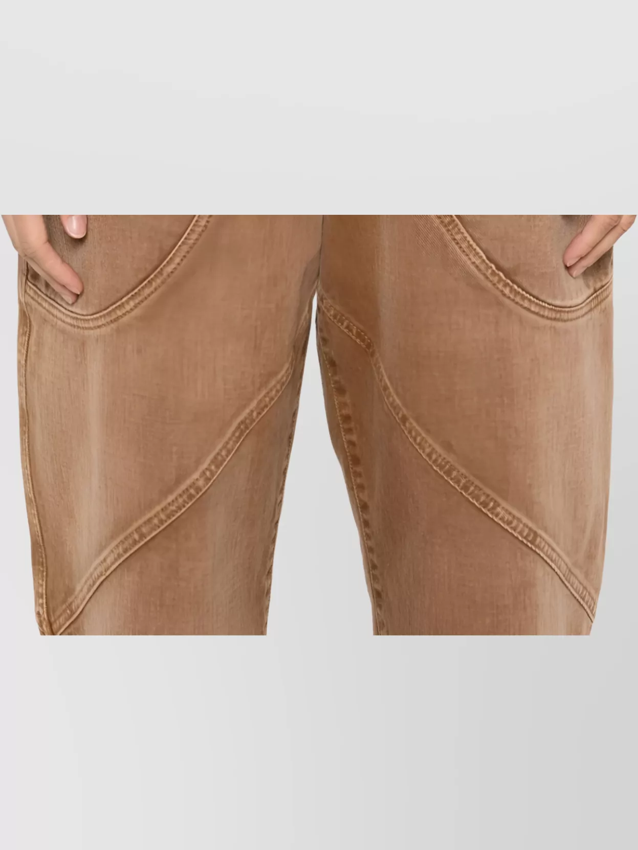Isabel Marant Tailored Trousers Contrast Stitching
