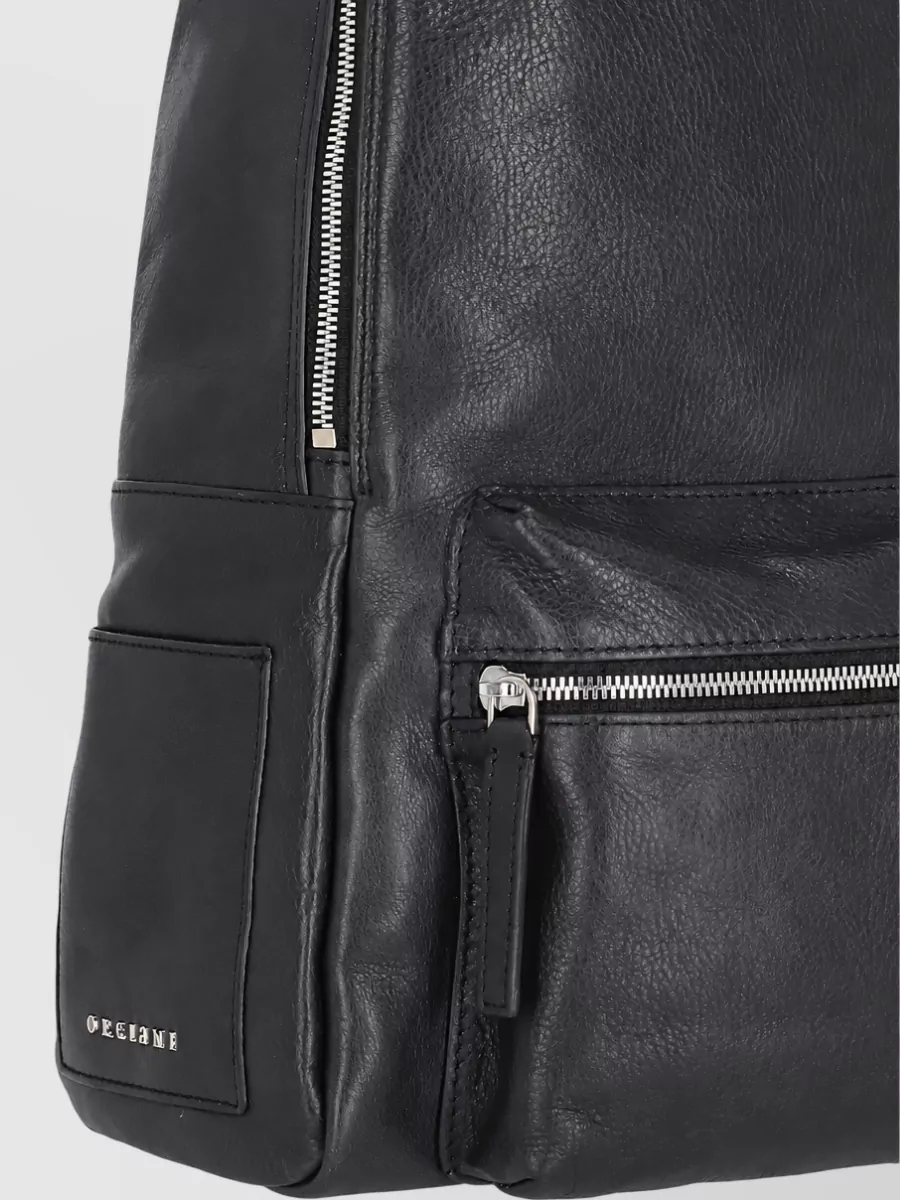 Orciani Leather Backpack