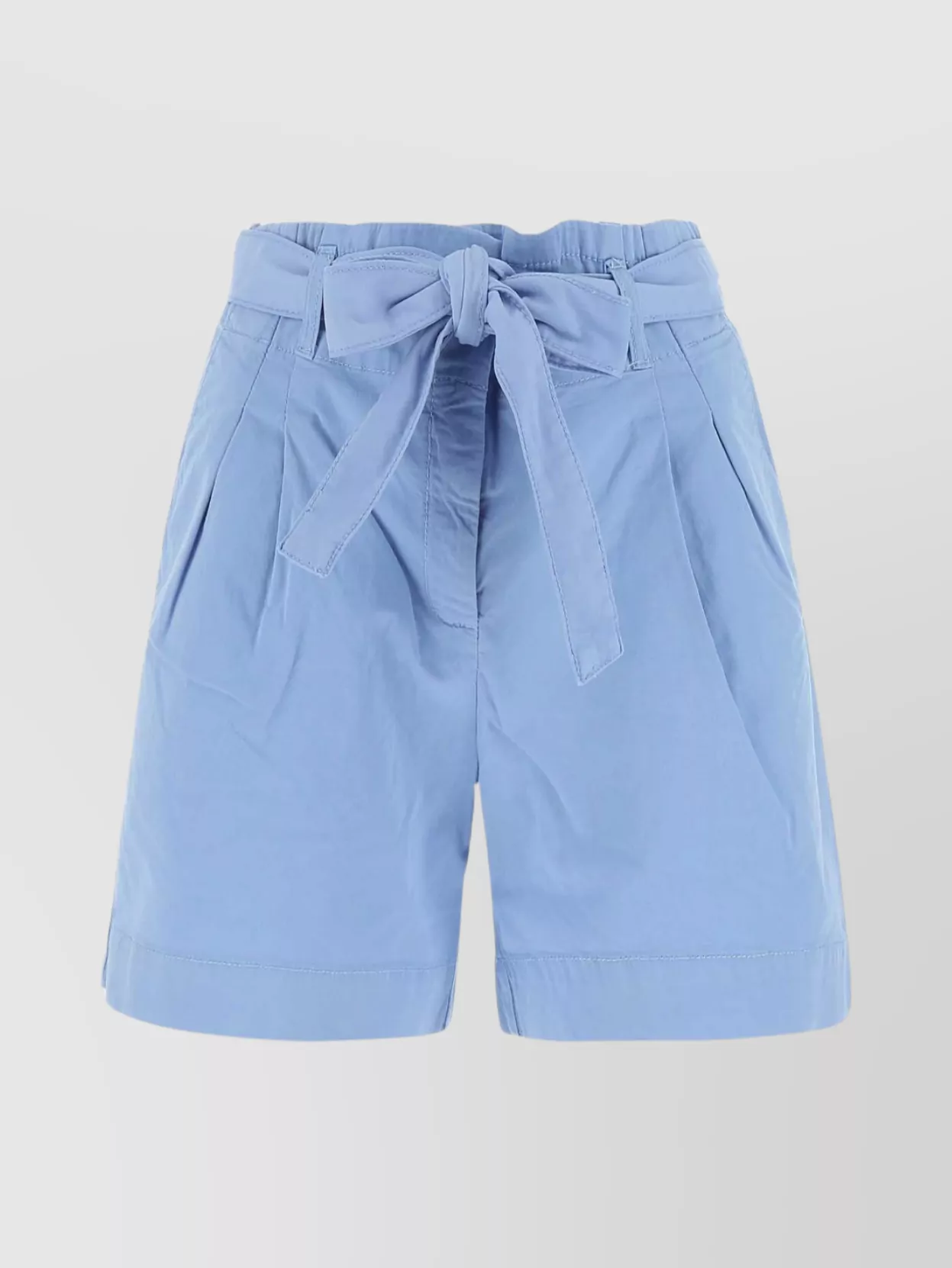 Shop Saint James Linda Stretch Cotton Bermuda Shorts
