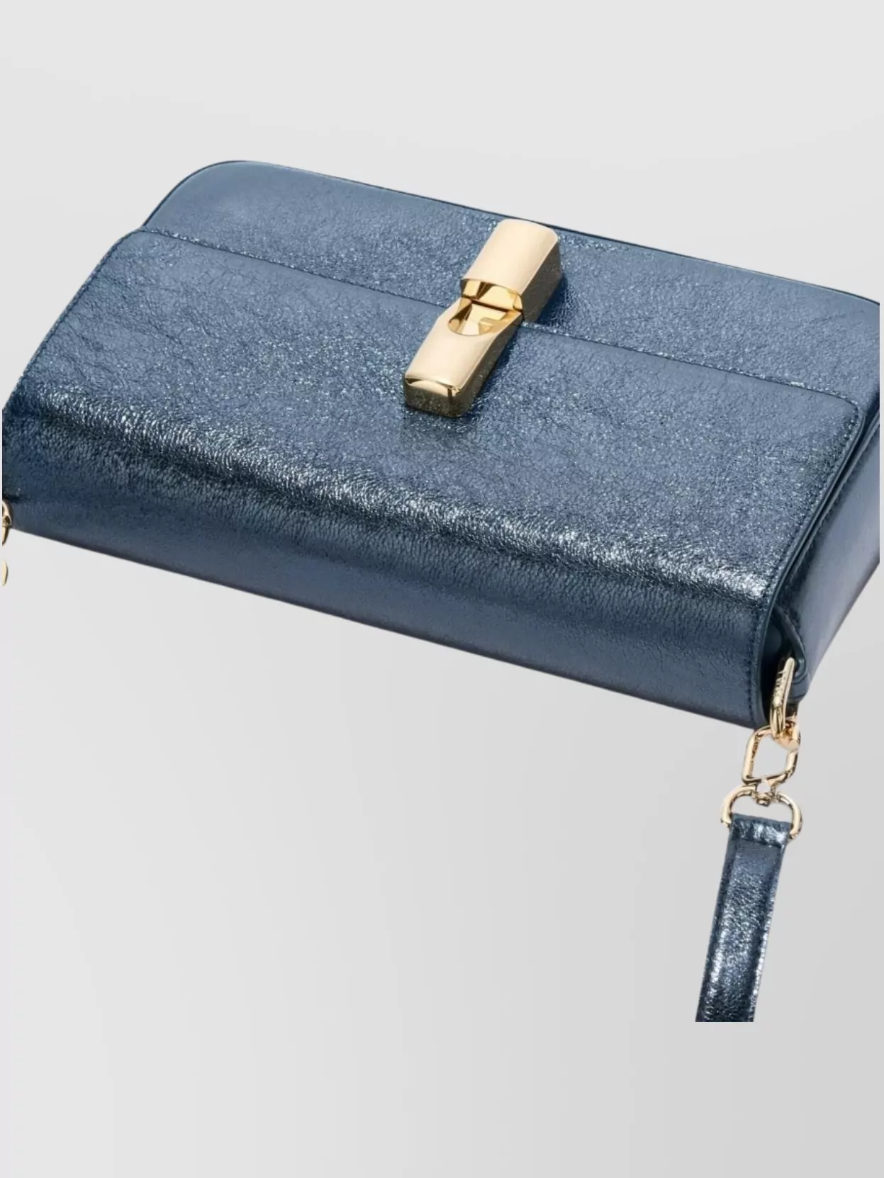 Furla Textured Cross-Body Bag Gold-Tone Hardware